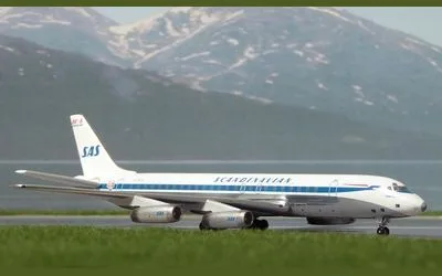 スカンジナビア航空 ダグラス DC-8-62 OY-KTD