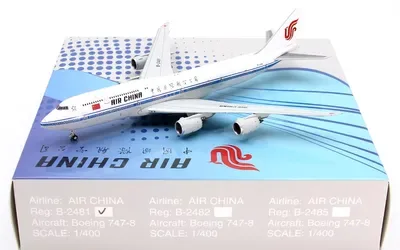 Air China Boeing 747-8 B-2481 1:400 YY Model
