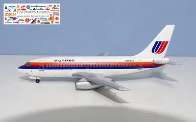 United Airlines Boeing 737-200 N988UA 1:400 Aeroclassics