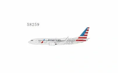 American Airlines Boeing 737-800 w/ Winglets N840NN 1:400 NG Models