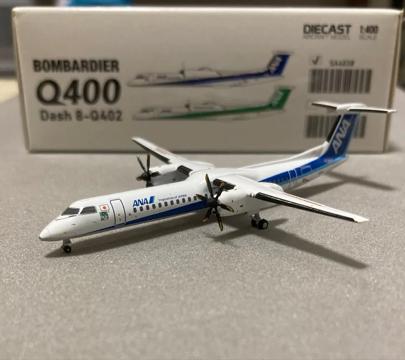 ANA Wings De Havilland Canada DHC-8-400 / Q400 JA846A 1:400 JC Wings