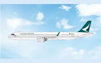 キャセイパシフィック エアバス A321neo B-HPK 画像1