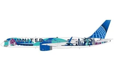 ユナイテッド航空 ボーイング 757-200 w/ Winglets N14102 画像1