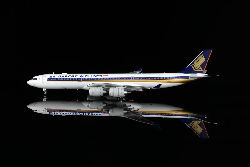 シンガポール航空 エアバス A340-500 9V-SGD