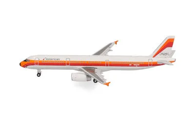 American Airlines Airbus A321 N582UW 1:500 Herpa