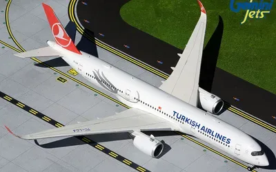 Turkish Airlines Airbus A350-900 TC-LGA 1:200 GeminiJets