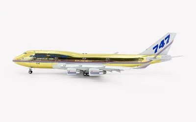 ボーイングハウスカラー ボーイング 747-400 N401PW 画像1