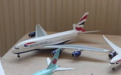 ブリティッシュ・エアウェイズ エアバス A380-800 G-XLEK