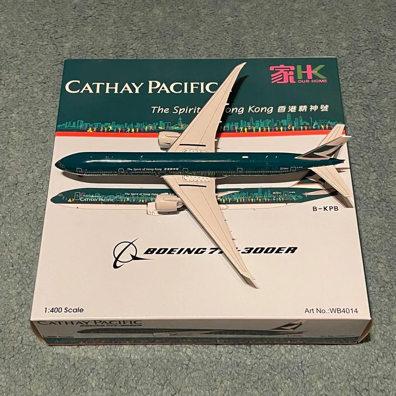 Cathay Pacific Boeing 777-300ER B-KPB 1:400 Aviation400