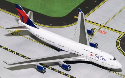 Delta Air Lines Boeing 747-400 N662US 1:400 GeminiJets