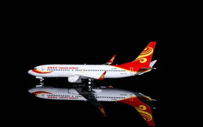 Hainan Airlines Boeing 737-800 w/ Winglets B-5463 1:400 HYJL Wings made by AeroPolaris