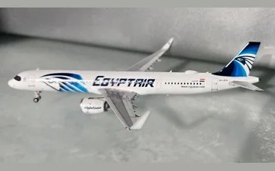 Egyptair エアバス A321neo SU-GFR 画像1