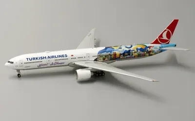 Turkish Airlines Boeing 777-300ER TC-JJU 1:400 JC Wings