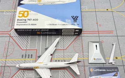 Lufthansa Boeing 747-400 D-ABVH 1:400 YY Model