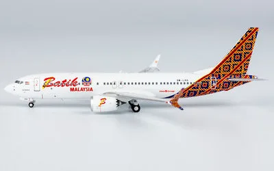 Batik Air Malaysia Boeing 737 MAX 8 9M-LRG 1:400 NG Models