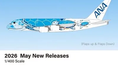All Nippon Airways (ANA) Airbus A380-800 JA381A 1:400 HX Models