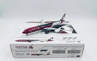 Qatar Airways Boeing 777-300ER A7-BEG 1:400 JC Wings