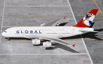 Global Airlines Airbus A380-800 9H-GLOBL 1:400 Phoenix Models