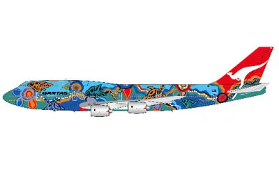 カンタス航空 ボーイング 747-300 VH-EBU