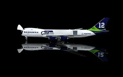 Boeing House Boeing 747-8F N770BA 1:400 HX Models