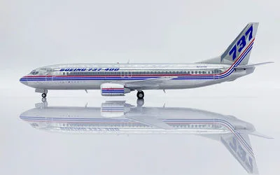 Boeing House Boeing 737-400 N73700 1:200 JC Wings