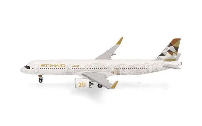 Etihad Airways Airbus A321neo A6-AEN 1:500 Herpa
