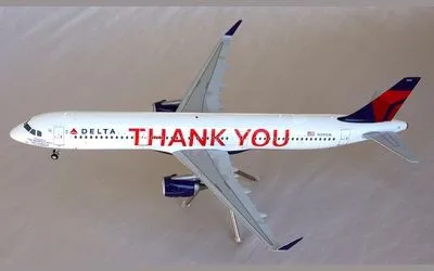 デルタ航空 エアバス A321 w/ Sharklets N391DN 画像1