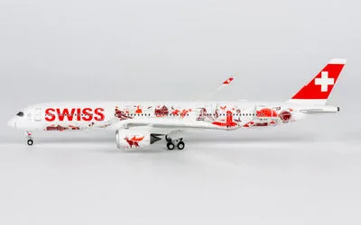 Swiss International Air Lines Airbus A350-900 HB-IFA 1:400 NG Models
