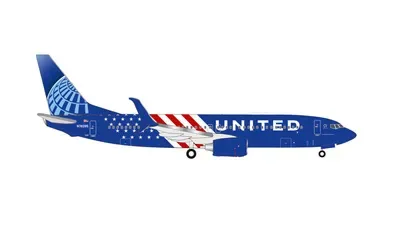 ユナイテッド航空 ボーイング 737-800 w/ Scimitar Winglets N78285