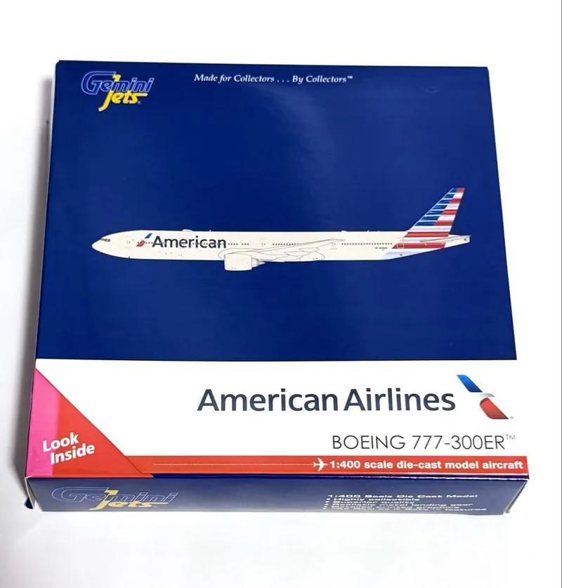 American Airlines Boeing 777-300ER N720AN 1:400 GeminiJets