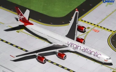 Virgin Atlantic Airbus A340-600 G-VEIL 1:400 GeminiJets