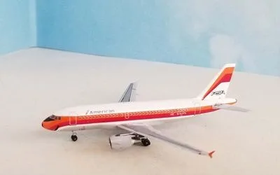 American Airlines Airbus A319 N742PS 1:400 Aeroclassics