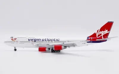 Virgin Atlantic Boeing 747-400 G-VHOT 1:400 JC Wings