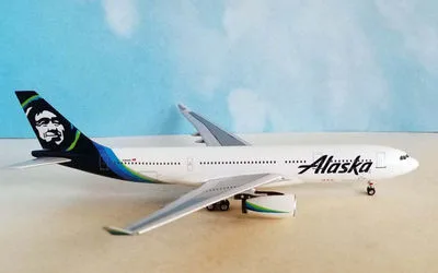 Alaska Airlines Airbus A330-200 N395HA 1:400 Aeroclassics