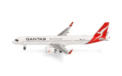Qantas Airways Airbus A321XLR VH-OGA 1:500 Herpa