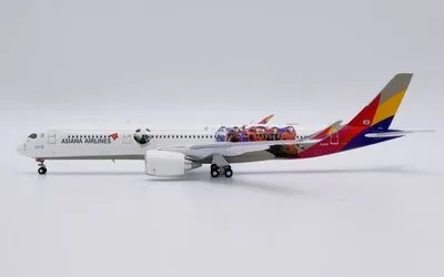 Asiana Airlines Airbus A350-900 HL8381 1:400 JC Wings