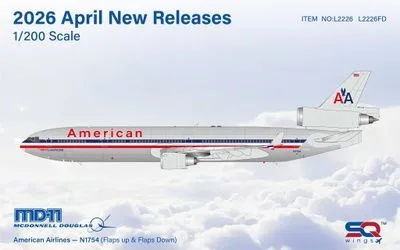アメリカン航空 マクドネル・ダグラス MD-11 N1754