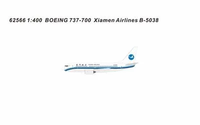 Xiamen Airlines Boeing 737-700 B-5038 1:400 Panda Model
