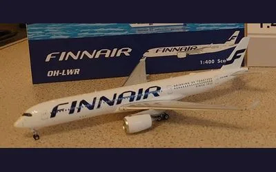 Finnair Airbus A350-900 OH-LWR 1:400 Phoenix Models