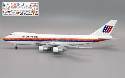United Airlines Boeing 747-200 N164UA 1:400 Aeroclassics