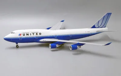 United Airlines Boeing 747-400 N128UA 1:200 JC Wings