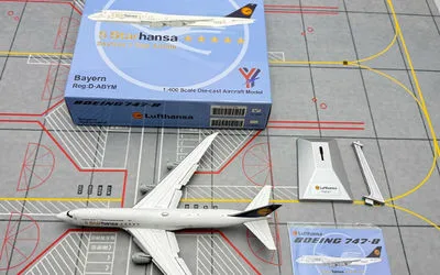 Lufthansa Boeing 747-8 D-ABYM 1:400 YY Model