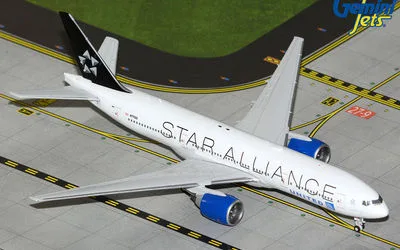 United Airlines Boeing 777-200 N77022 1:400 GeminiJets