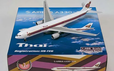 Thai Airways International Airbus A330-300 HS-TEG 1:400 Phoenix Models