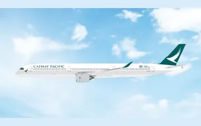 キャセイパシフィック エアバス A350-1000 B-LXD 画像1