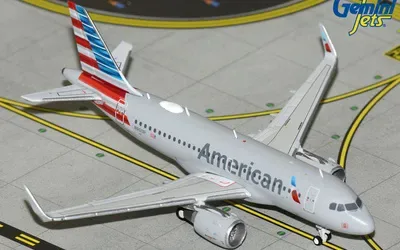 アメリカン航空 エアバス A319 w/ Sharklets N9011P 画像1