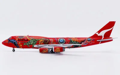 Qantas Airways Boeing 747-400 VH-OJB 1:400 JC Wings
