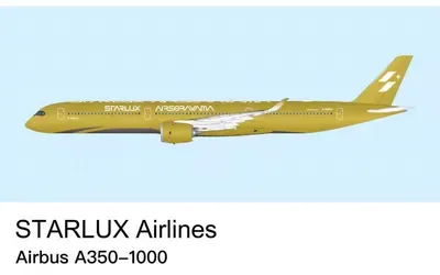 スターラックス航空 エアバス A350-1000 B-58554 画像1