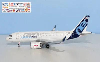 Airbus House Airbus A319neo D-AVWA 1:400 Panda Model