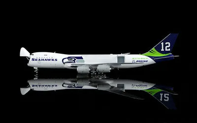 Boeing House Boeing 747-8F N841BA 1:400 HX Models